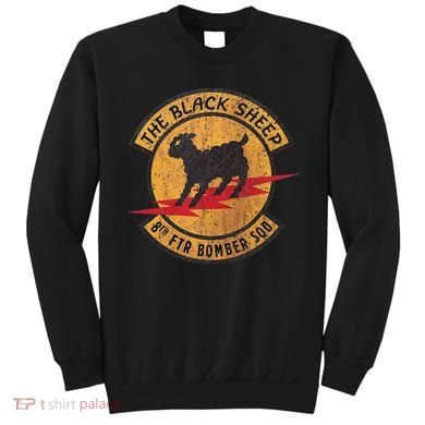Vintage Black 8th Ftr Bomber Squadron Sweatshirt