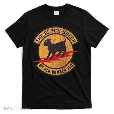 Vintage Black 8th Ftr Bomber Squadron T-Shirt