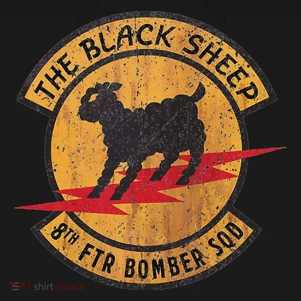 Vintage Black 8th Ftr Bomber Squadron Kids Hoodie