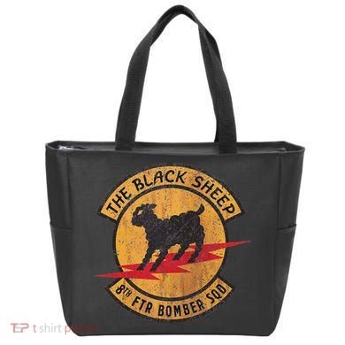 Vintage Black 8th Ftr Bomber Squadron Tote Bag