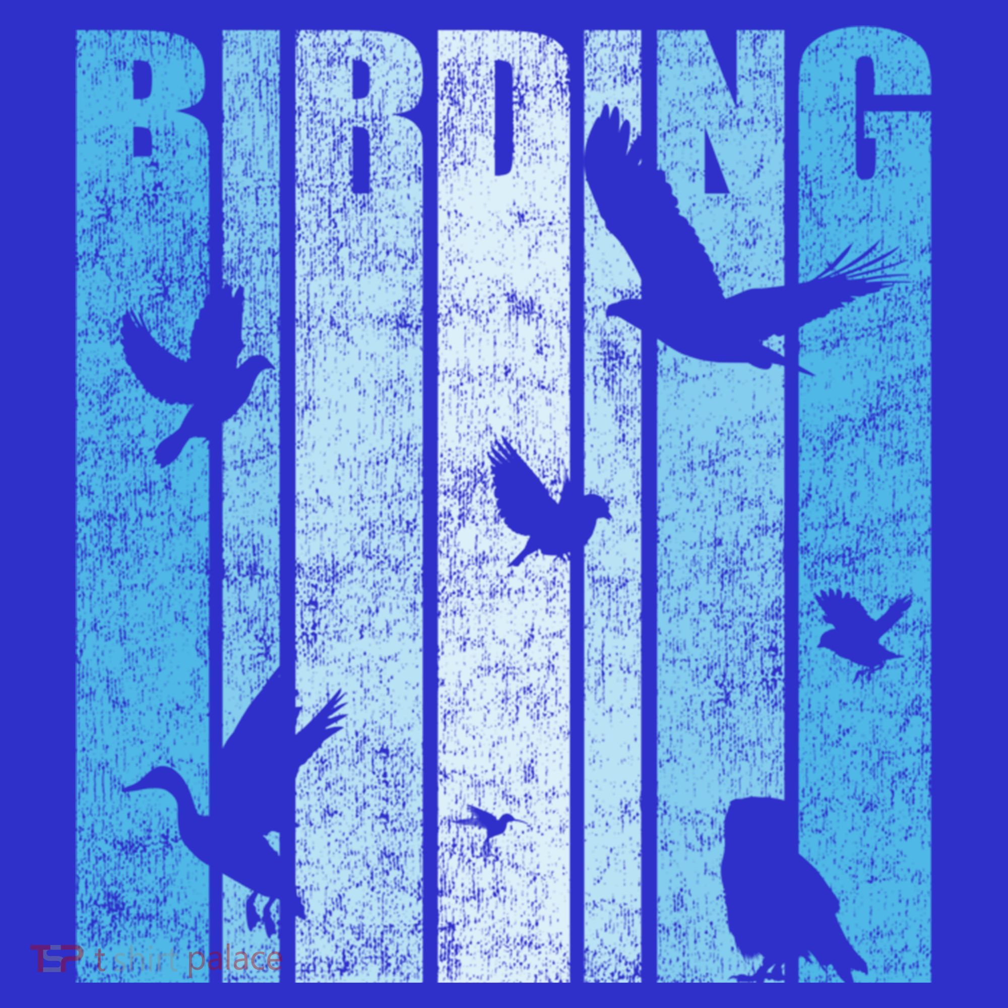 Vintage Birding Artwork Birdwatching Bird Lover Funny Gift T-Shirt