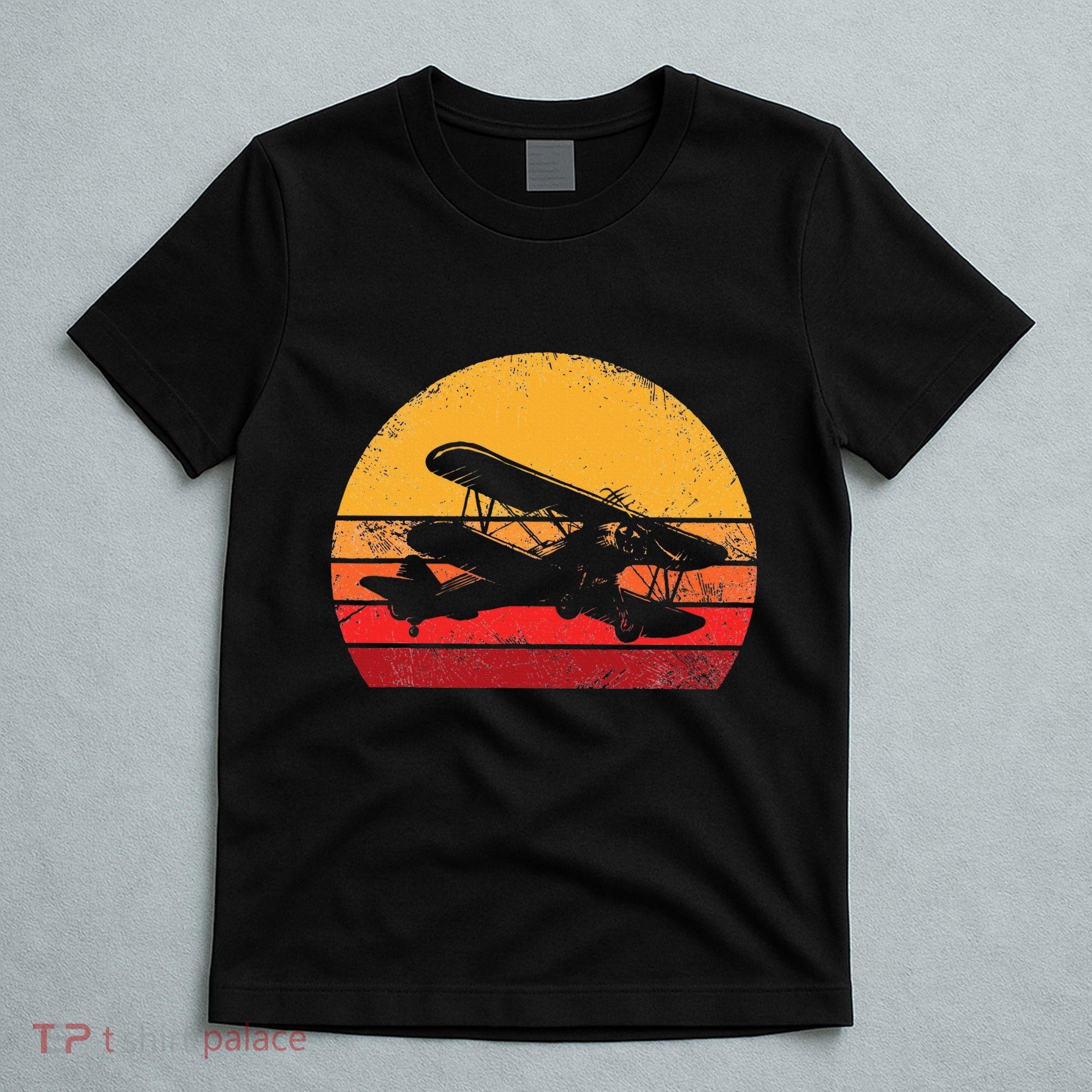 Vintage Biplane Aviator T-Shirt