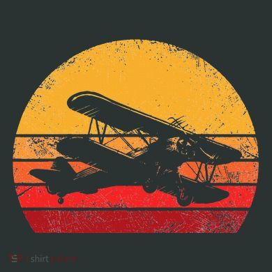 Vintage Biplane Aviator Infant Baby Jersey Bodysuit