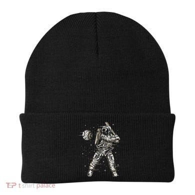 Vintage Baseball Astronaut  Space Baseball Beanie