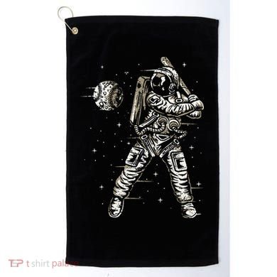 Vintage Baseball Astronaut  Space Baseball Golf Towel