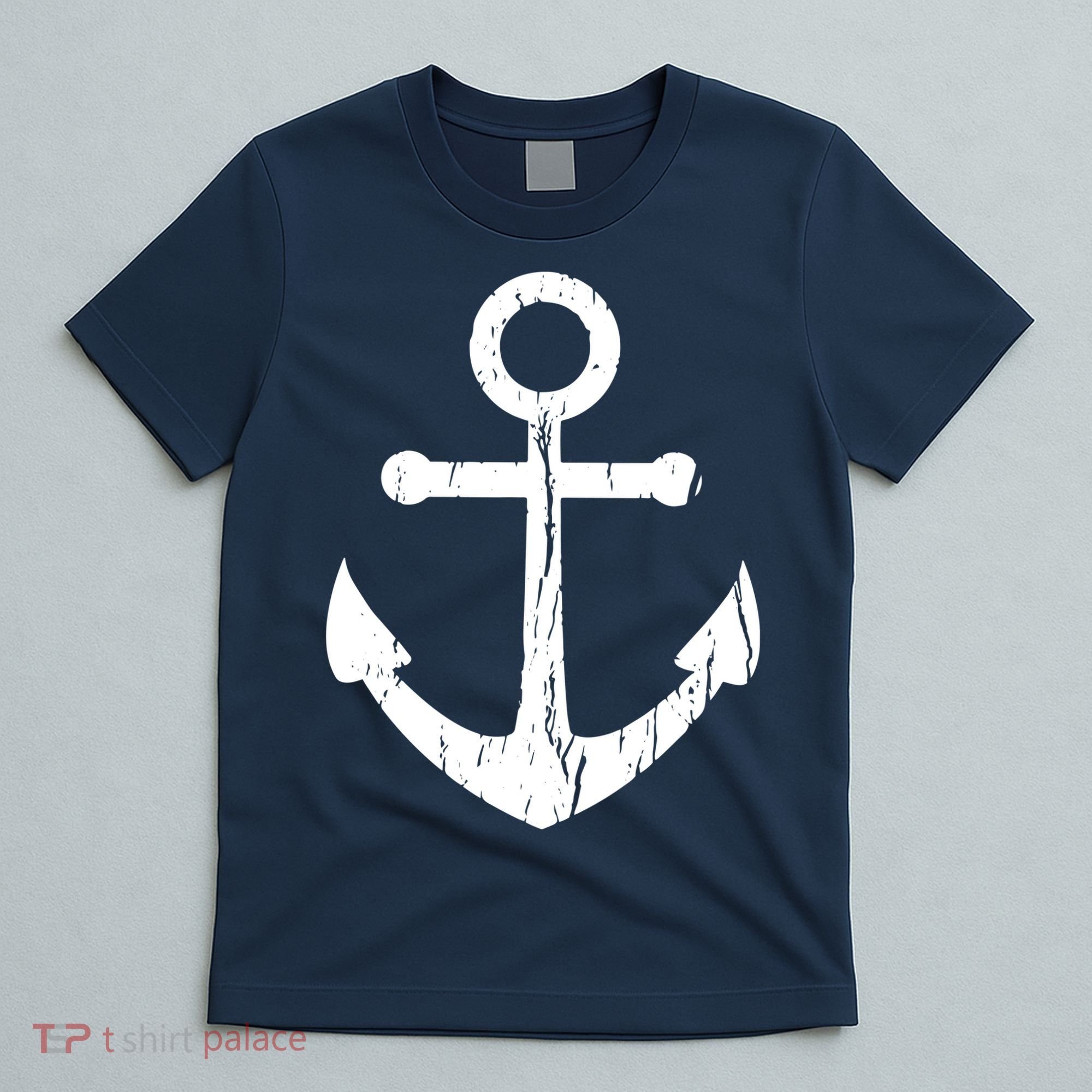 Vintage Boat Anchor Nautical Sailing T-Shirt
