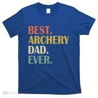 Vintage Best Archery Dad Ever Fathers Day Funny Funny Gift T-Shirt thumb 0