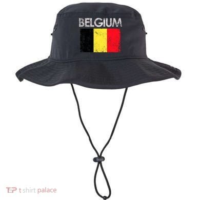 Vintage Belgium Belgian Flag Pride Gift Bucket Hat