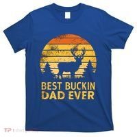 Vintage Best Buckin Dad Ever Mazing Papa Funny Hunting Gift T-Shirt thumb 0