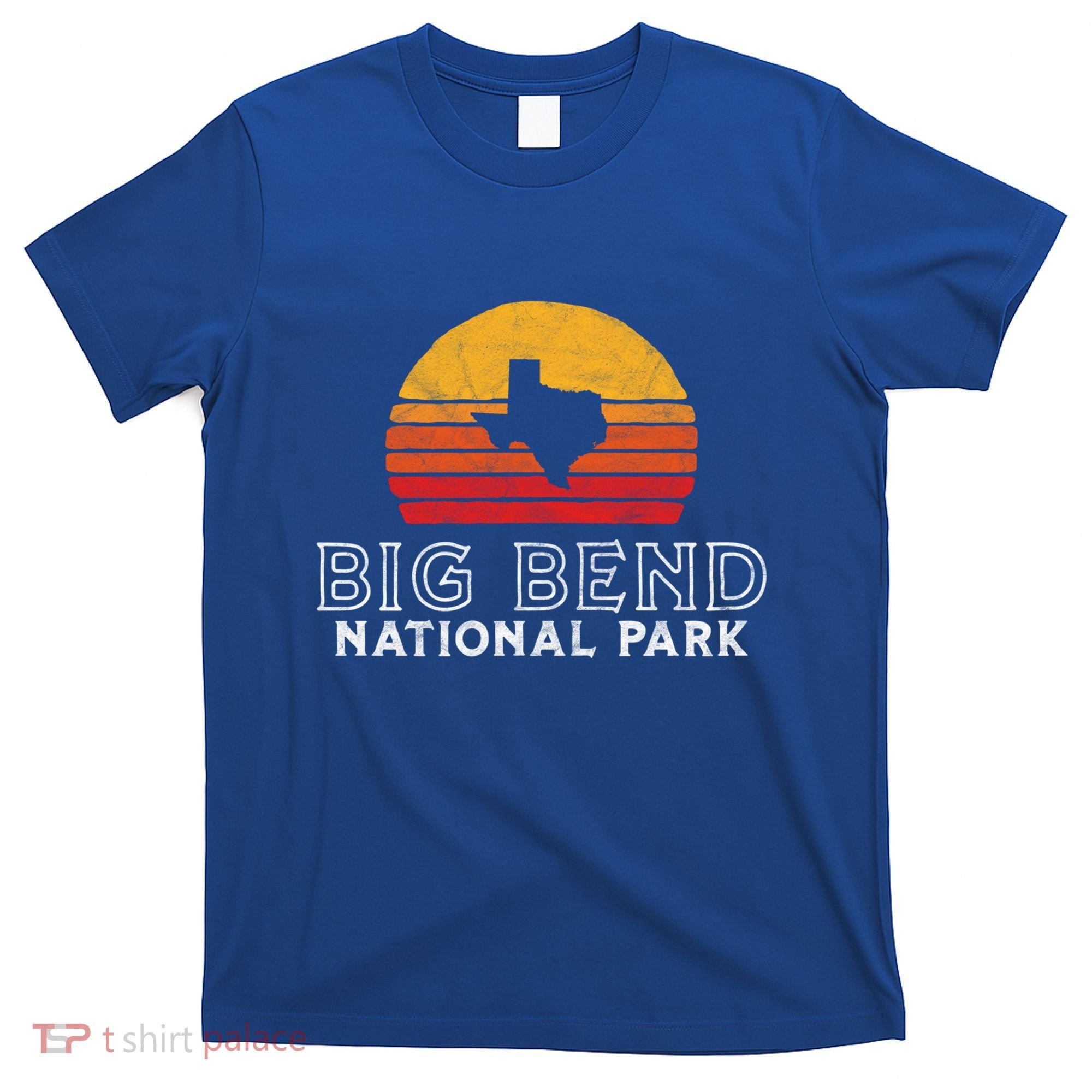 Vintage Big Bend National Park Gift Retro Texas Sun T-Shirt