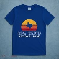Vintage Big Bend National Park Gift Retro Texas Sun T-Shirt thumb 5
