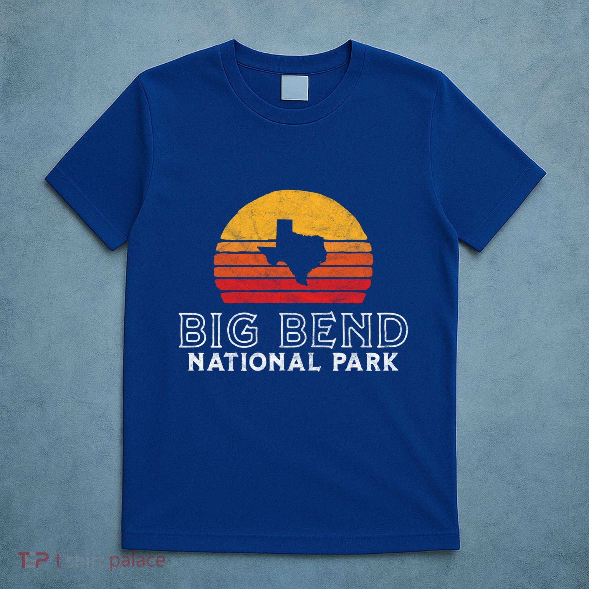 Vintage Big Bend National Park Gift Retro Texas Sun T-Shirt