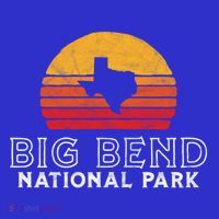 Vintage Big Bend National Park Gift Retro Texas Sun T-Shirt thumb 7