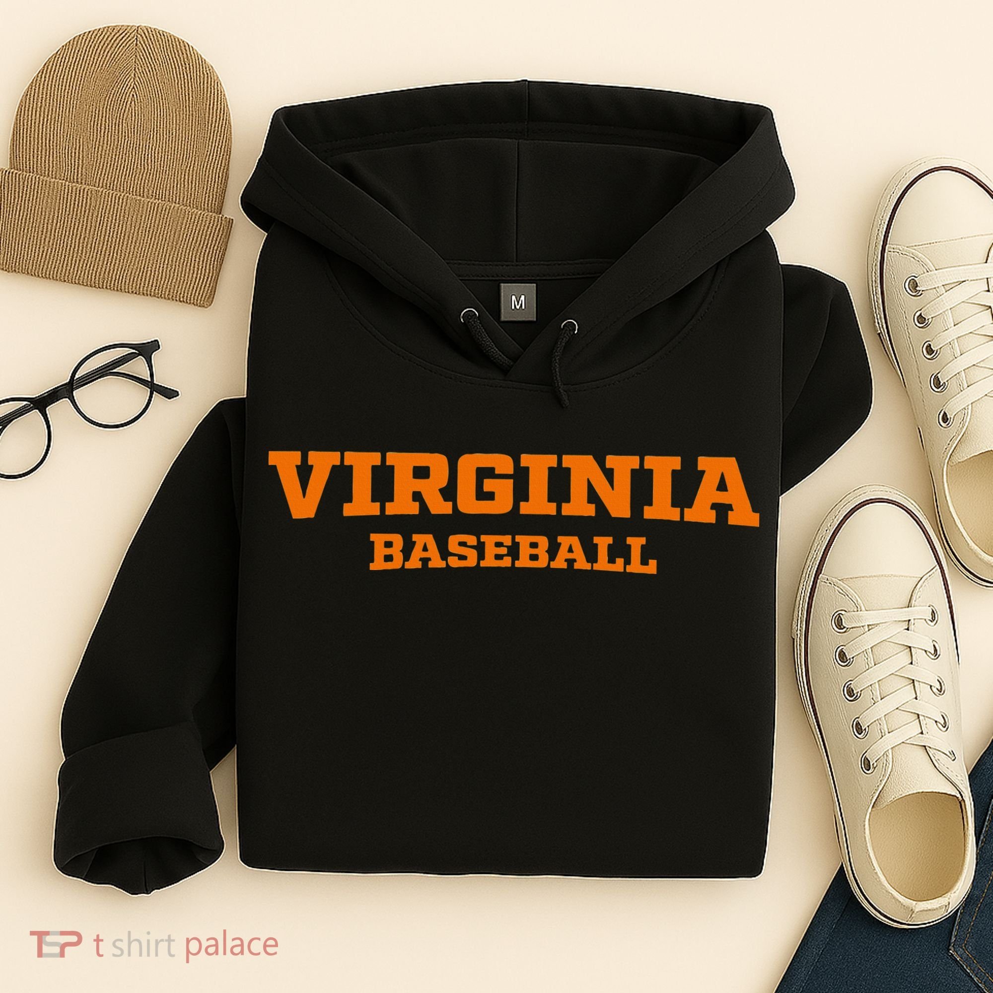 Virginia Baseball Block Hoodie