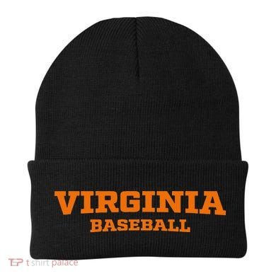 Virginia Baseball Block Beanie
