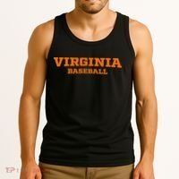Virginia Baseball Block Tank Top thumb 3