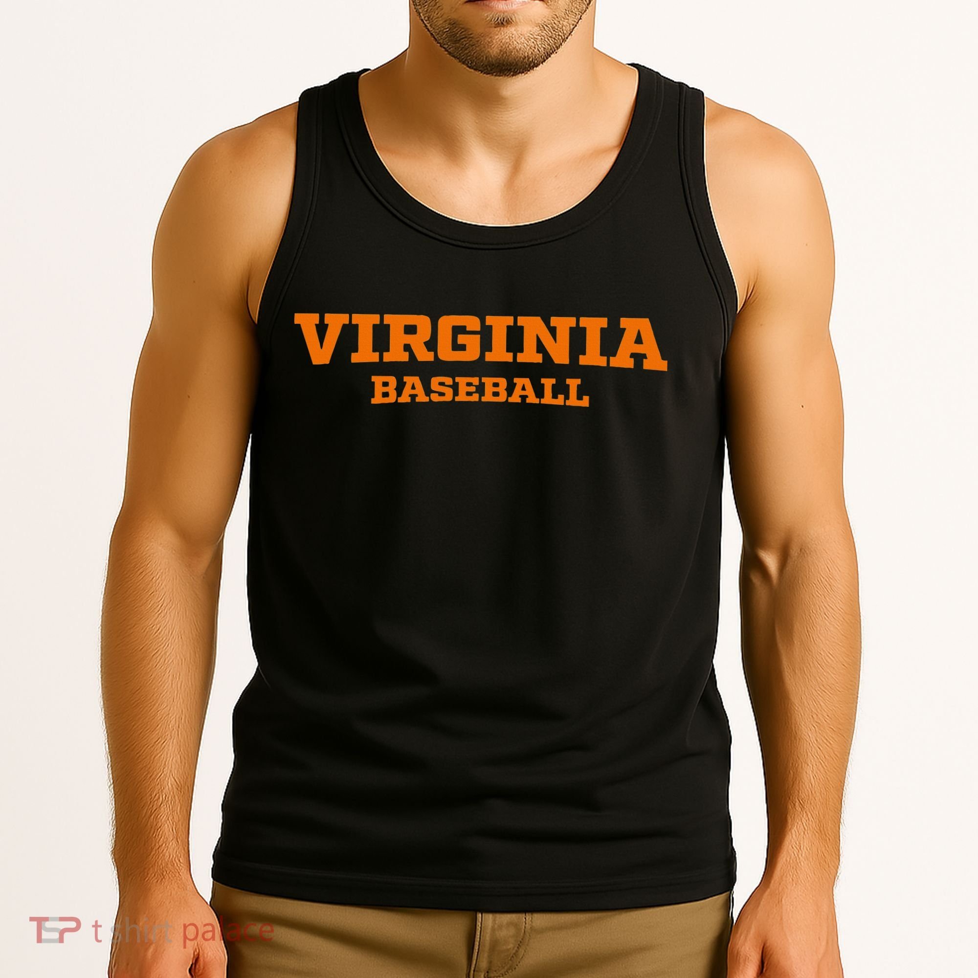 Virginia Baseball Block Tank Top