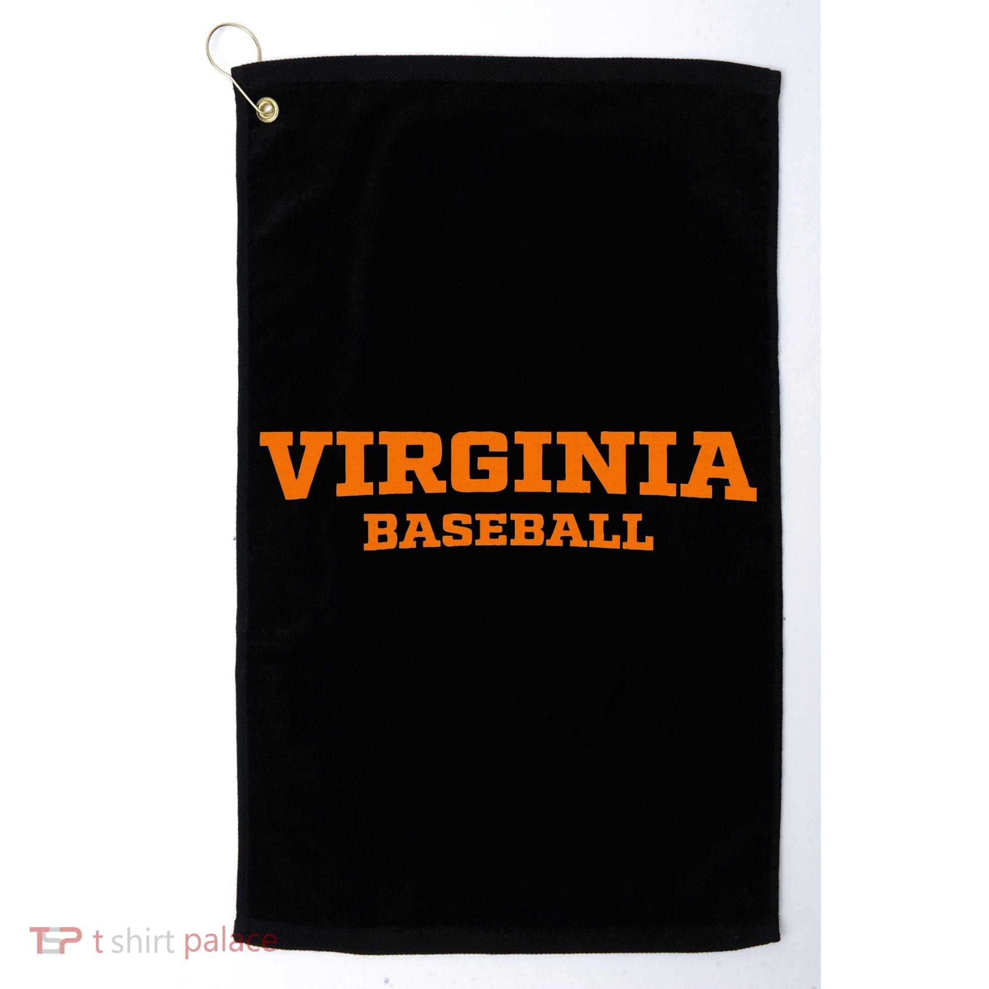 Virginia Baseball Block Golf Towel