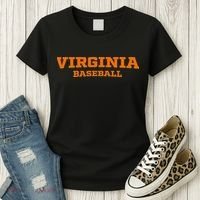Virginia Baseball Block Women's T-Shirt thumb 3
