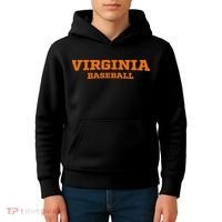 Virginia Baseball Block Kids Hoodie thumb 4
