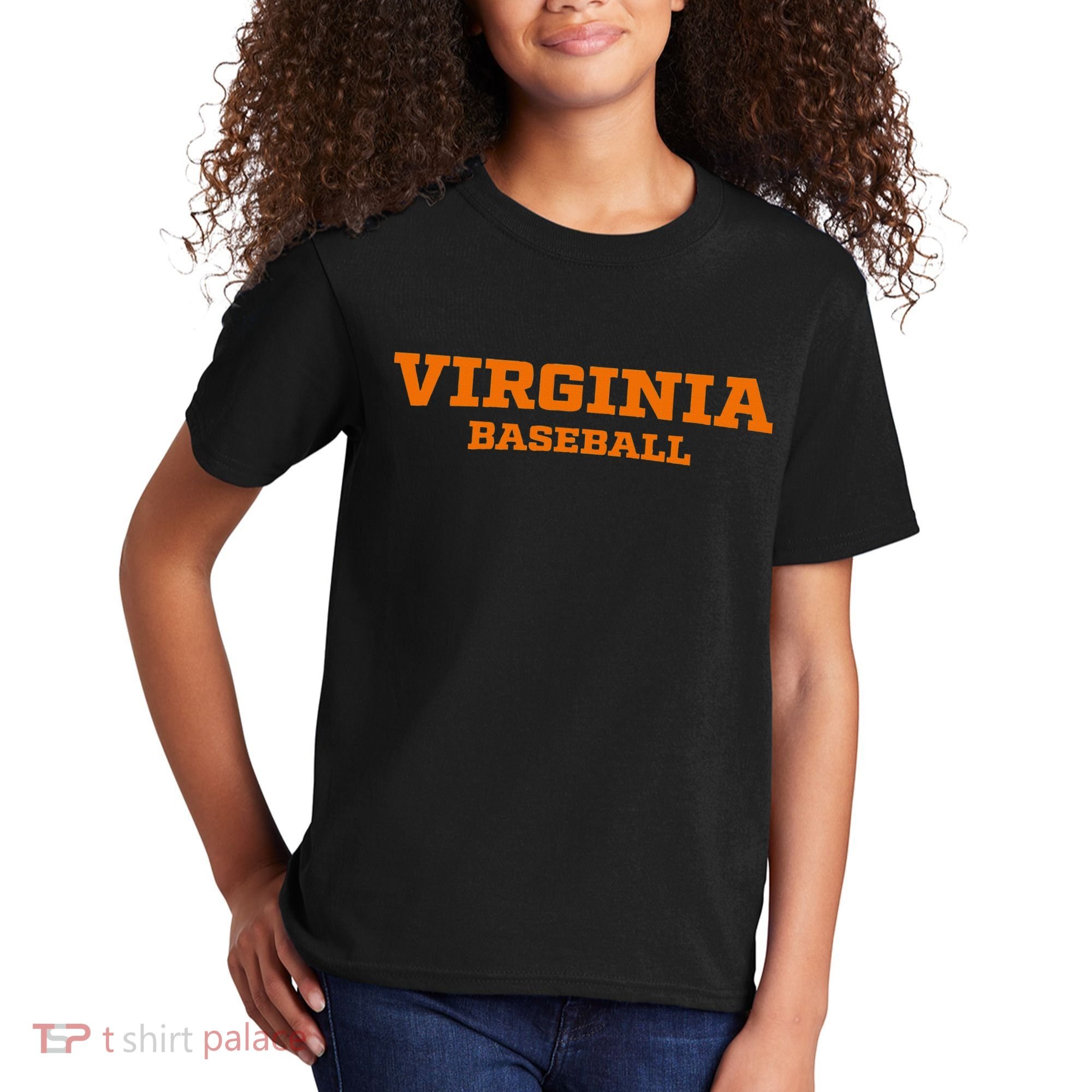 Virginia Baseball Block Kids T-Shirt