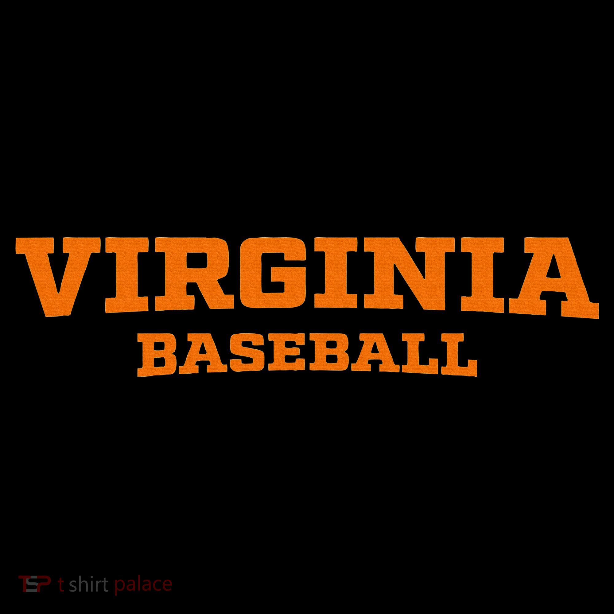 Virginia Baseball Block Tote Bag