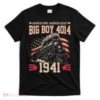 Vintage Big Boy 4014 American Locomotive 1941 T-Shirt thumb 0