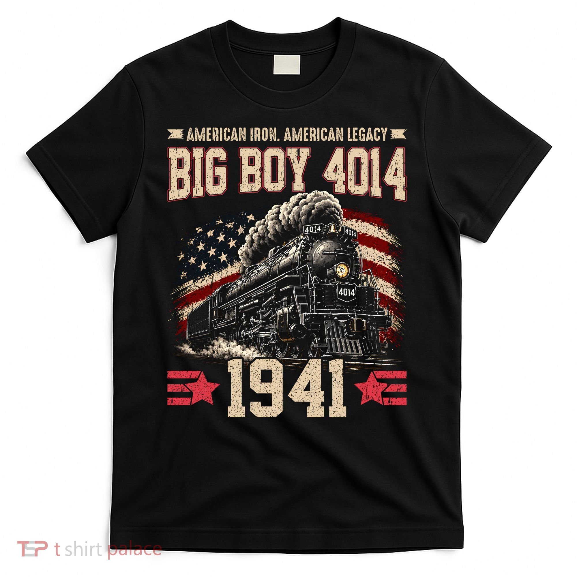 Vintage Big Boy 4014 American Locomotive 1941 T-Shirt