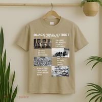 Vintage Black Business Black History Month Black Wall Street T-Shirt thumb 2