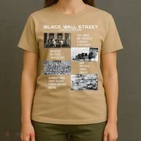 Vintage Black Business Black History Month Black Wall Street T-Shirt thumb 4