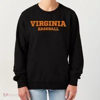 Virginia Baseball Block Font Women's Sweatshirt thumb 0