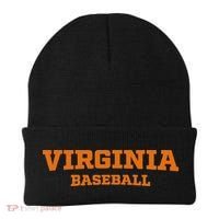 Virginia Baseball Block Font Beanie thumb 0