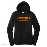 Virginia Baseball Block Font Women's Hoodie thumb 0