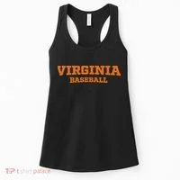 Virginia Baseball Block Font Women's Tank Top thumb 0