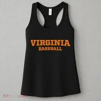 Virginia Baseball Block Font Women's Tank Top thumb 3