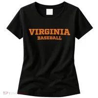 Virginia Baseball Block Font Women's T-Shirt thumb 0