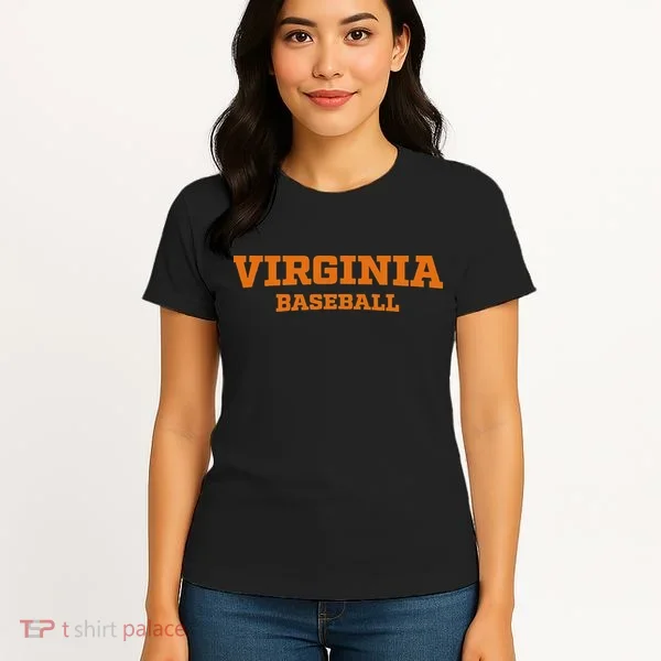 Virginia Baseball Block Font Women's T-Shirt