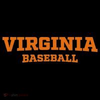 Virginia Baseball Block Font Kids Sweatshirt thumb 2