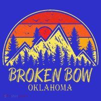 Vintage Broken Bow Oklahoma OK Mountains Hiking Souvenir T-Shirt thumb 7