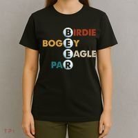 Vintage Birdie Bogey Eagle Par Beer Golf Ball Funny T-Shirt thumb 4