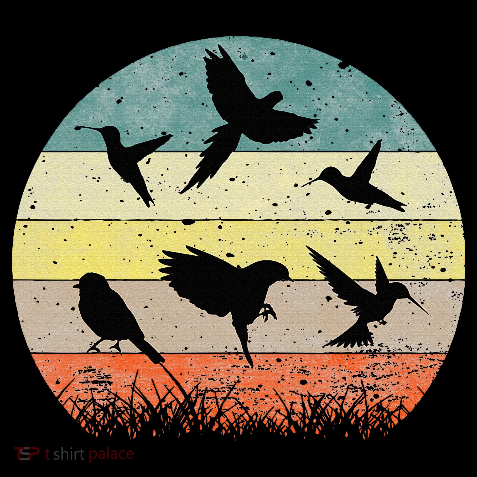 Vintage Birding Bird Watching Bird Watcher Bird T-Shirt
