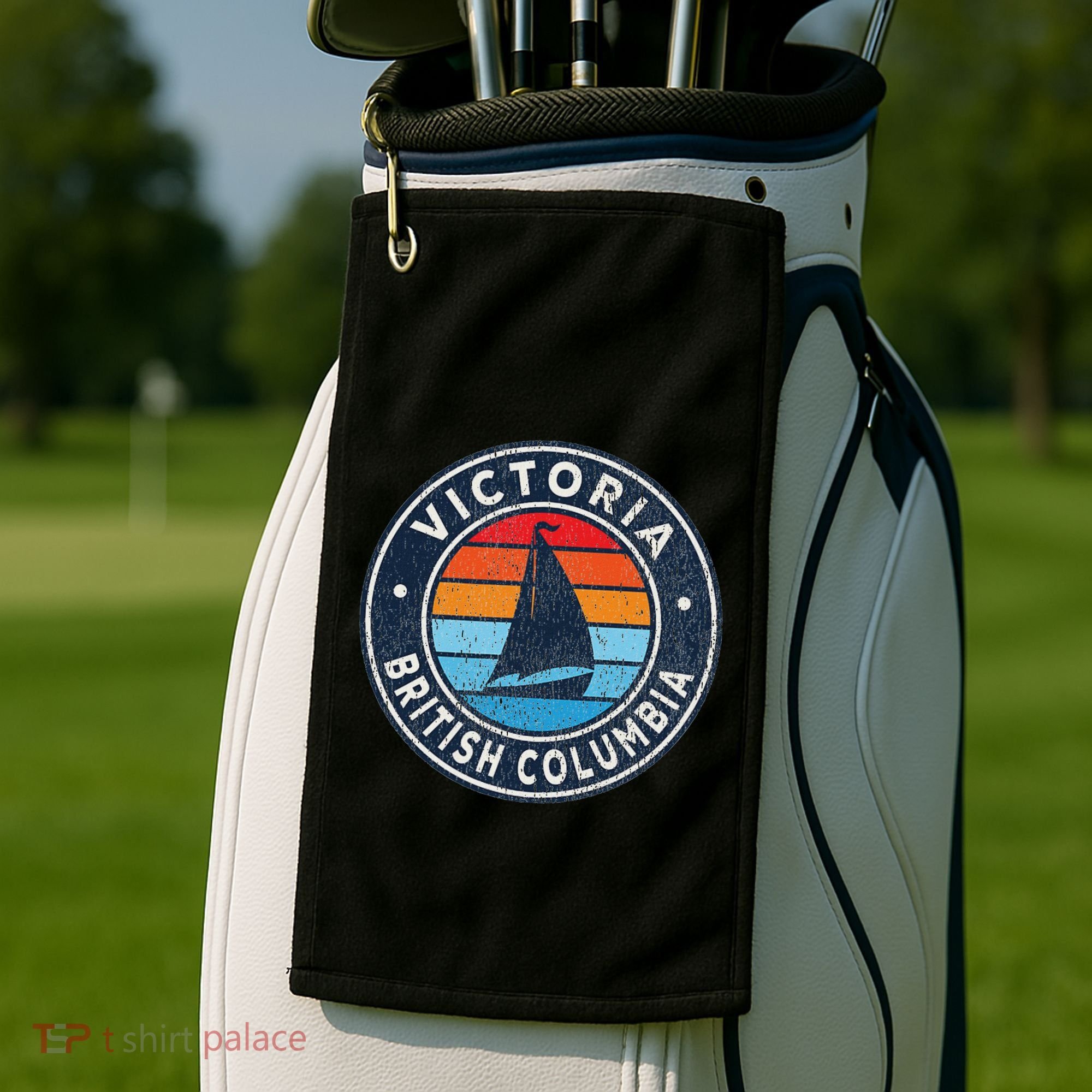 Victoria British Columbia Bc Golf Towel
