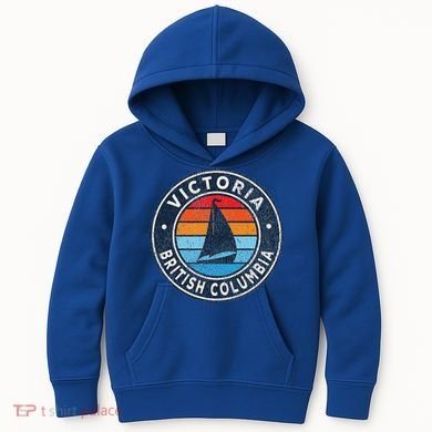 Victoria British Columbia Bc Kids Hoodie