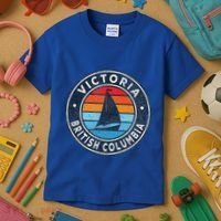 Victoria British Columbia Bc Kids T-Shirt thumb 3