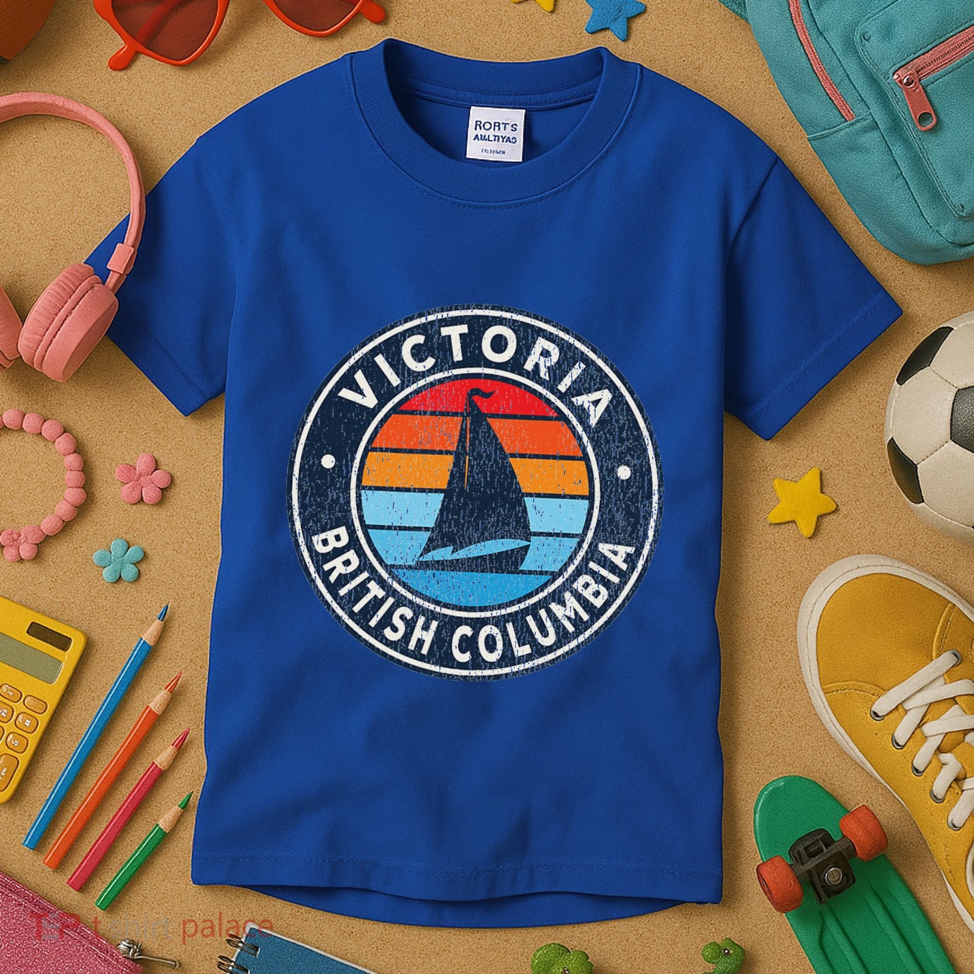 Victoria British Columbia Bc Kids T-Shirt