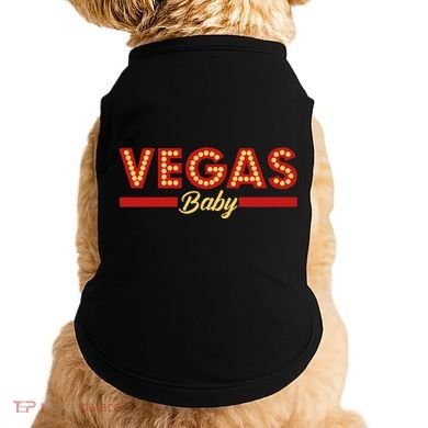 Vegas Baby Cool Gambling Doggie Tank