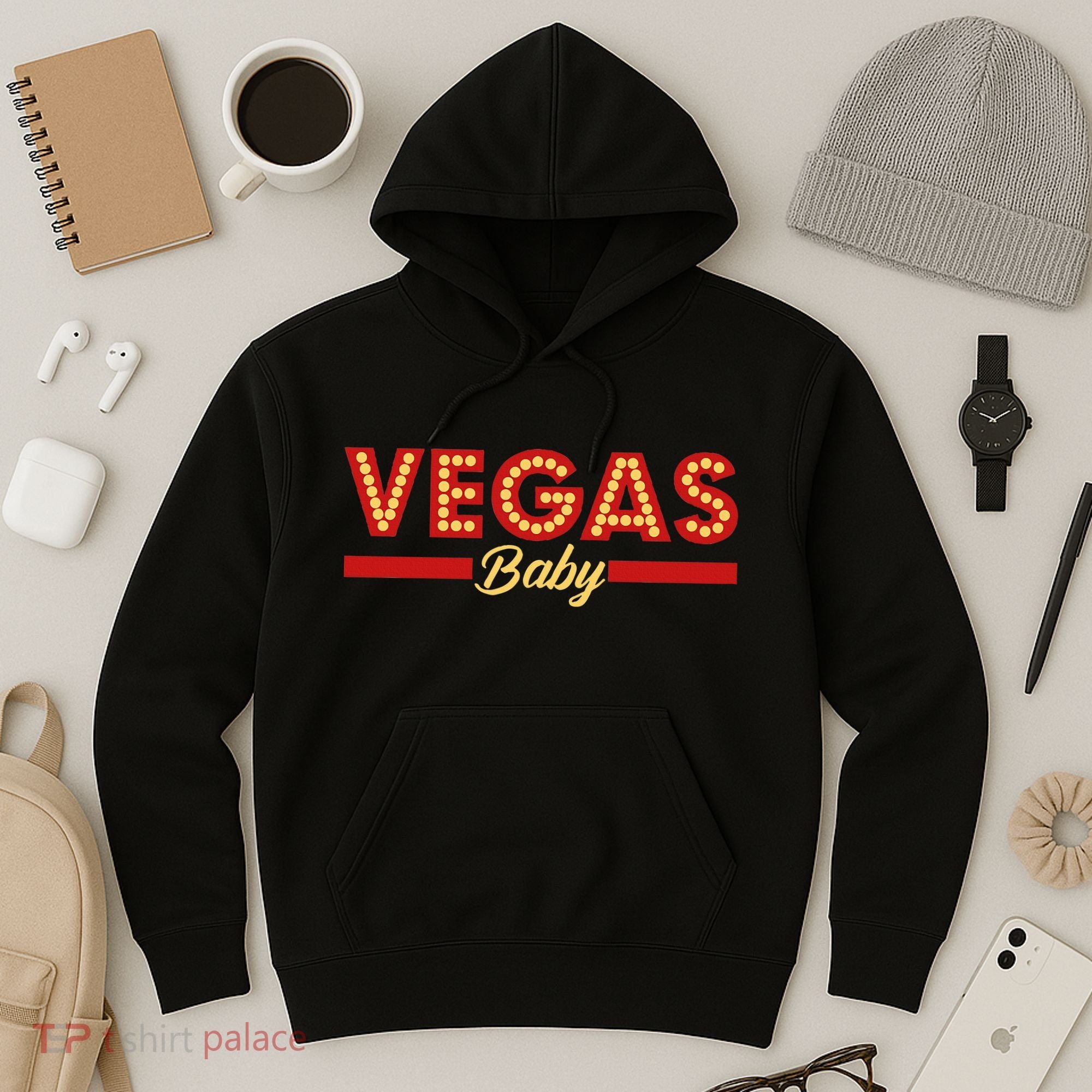 Vegas Baby Cool Gambling Hoodie