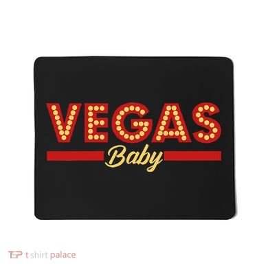 Vegas Baby Cool Gambling Mousepad