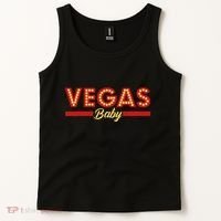 Vegas Baby Cool Gambling Tank Top thumb 2