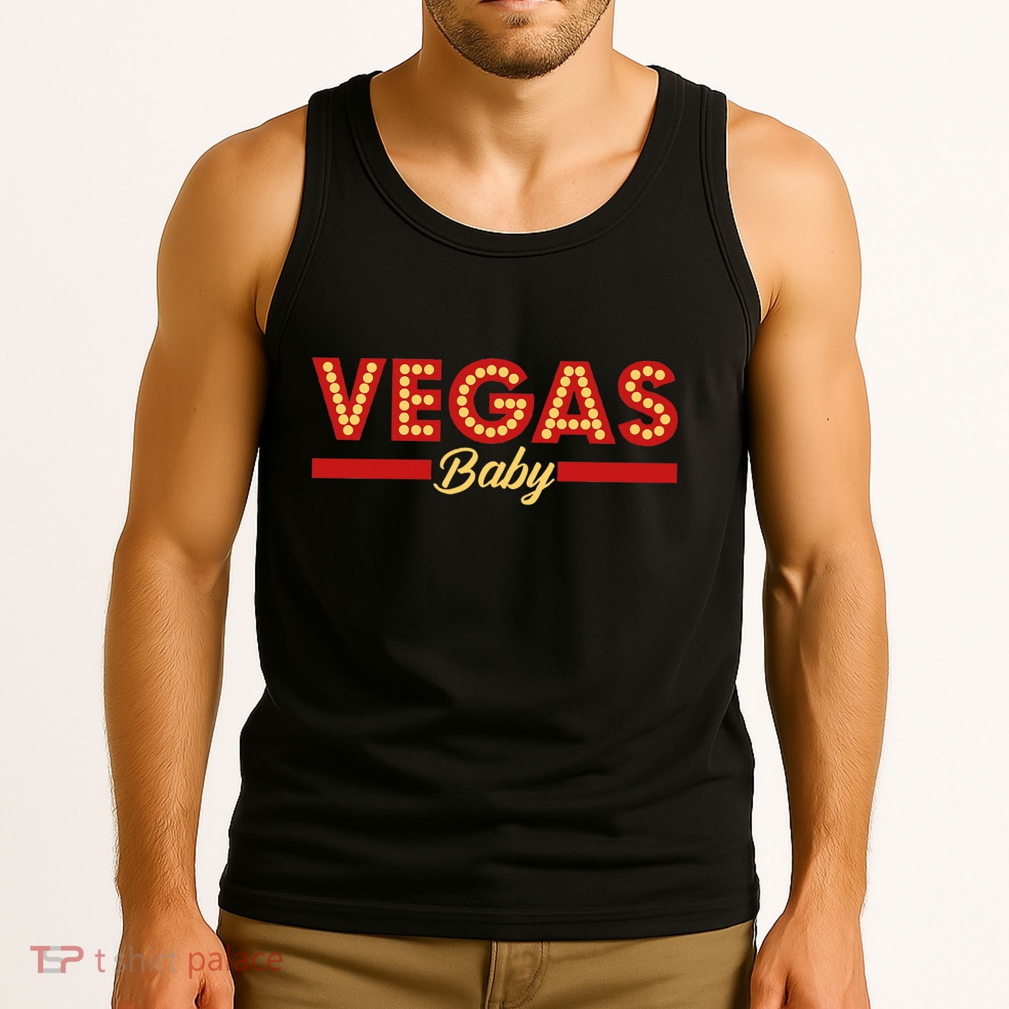 Vegas Baby Cool Gambling Tank Top